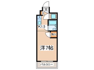 大蔵グリーンマンションの物件間取画像